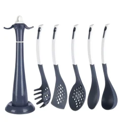 Kjøkkenredskap 5 Deler Med Stativ 31,5cm Grå<BØRSCOMPAGNIET AS Clearance