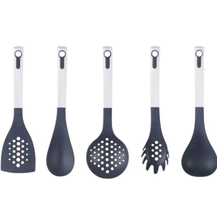 Kjøkkenredskap 5 Deler Med Stativ 31,5cm Grå<BØRSCOMPAGNIET AS Clearance