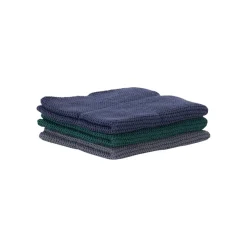 Klut Sort/Grønn/Blå 25x25cm 3pk<CHRISTIANIA 1739 Clearance