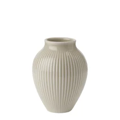 Vase 12,5cm Riflet Sand<KNABSTRUP KERAMIK Discount