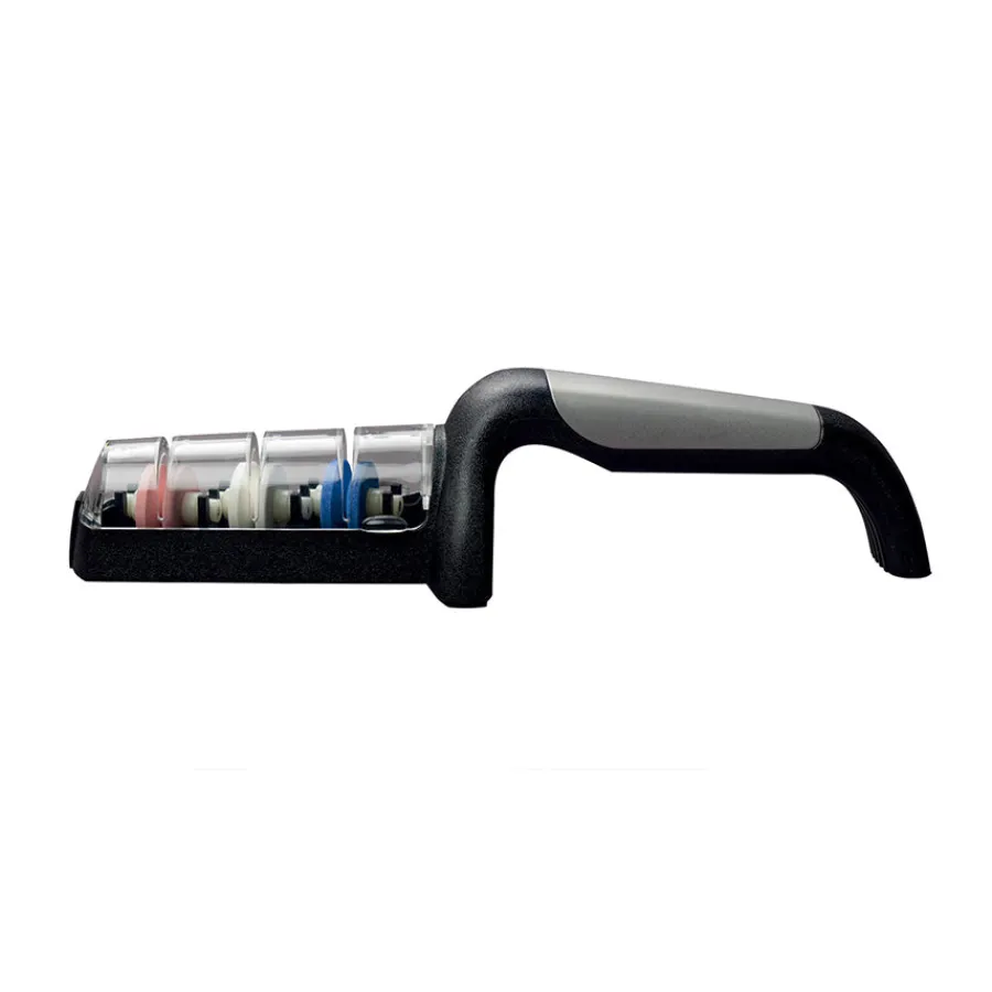 Knivsliper m/3 Hjul Sort/RFR<GLOBAL