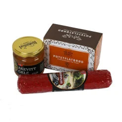 Gavepakke Spekepølse/Flatbrød/Gele<KRAMBODEN Best