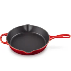 Cerise Dyp Stekepanne Støpejern 26cm<LE CREUSET Hot