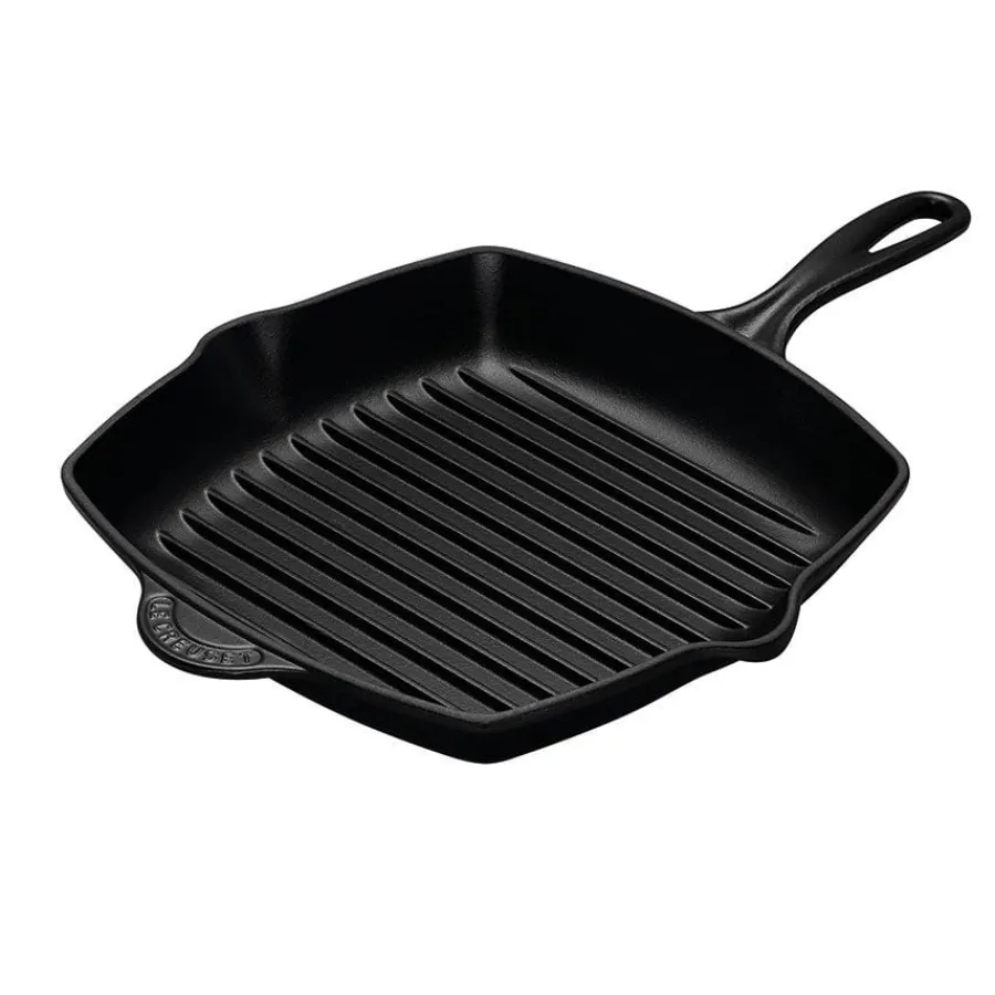 Grillpanne Støpejern 26cm Black<LE CREUSET Discount