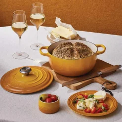 Rund Støpejernsgryte 24cm/4,2L Nectar<LE CREUSET Outlet