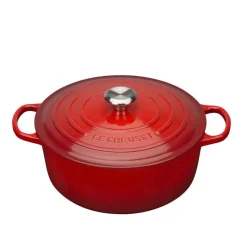 Støpejernsgryte 5,3L/26cm Cerise<LE CREUSET Discount