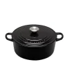 Støpejernsgryte 4,2L/24cm Black<LE CREUSET Online