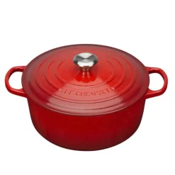 Støpejernsgryte 6,7L/28cm Cerise<LE CREUSET Sale