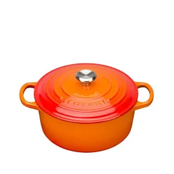 Støpejernsgryte 3,3L/ 22cm Volcanic<LE CREUSET Best