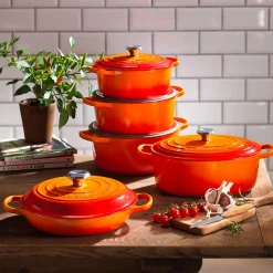 Støpejernsgryte 4,2L/24cm Volcanic<LE CREUSET