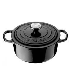 Støpejernsgryte 5,3L/26cm Black<LE CREUSET