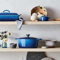 Støpejernsgryte 5,3L/26cm Azure<LE CREUSET Online