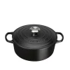 Støpejernsgryte 4,2L/24cm Matte Black<LE CREUSET Discount