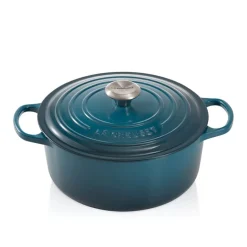 Støpejernsgryte 5,3L/26cm Deep Teal<LE CREUSET Clearance