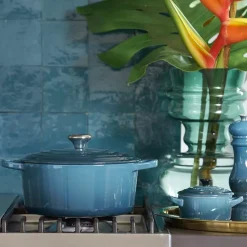 Støpejernsgryte 5,3L/26cm Deep Teal<LE CREUSET Clearance