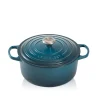 Støpejernsgryte 4,2L/24cm Deep Teal<LE CREUSET Clearance