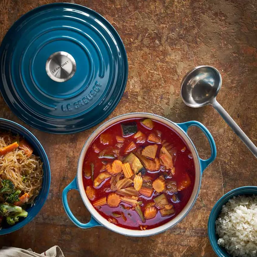 Støpejernsgryte 4,2L/24cm Deep Teal<LE CREUSET Clearance