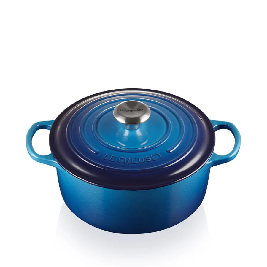Støpejernsgryte 4,2L/24cm Azure<LE CREUSET Online