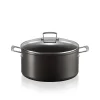 Toughened Gryte m/lokk 6L Non-Stick Aluminium<LE CREUSET New