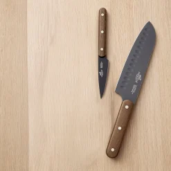 Phenix Knivsett 2 Deler Sort/Valnøtt<LION SABATIER Clearance