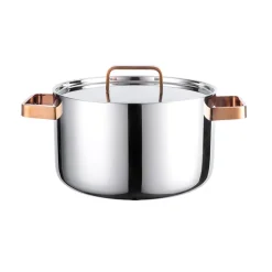 Løve Boen Gryte 3-Ply 6L 24cm Med Rosegull Håndtak<LØVE Best