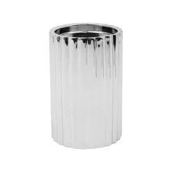 Løve Vinje Telysholder Rustfritt Stål 14cm Sølv<LØVE Best