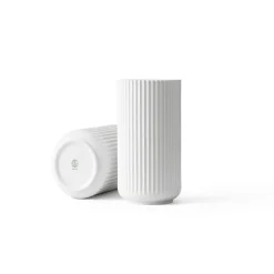 Lyng Porcelæn Vase 25cm Hvit<LYNGBY Best