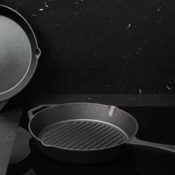 Malm Grillpanne Støpejern Uten Emalje 28cm<ASK Online