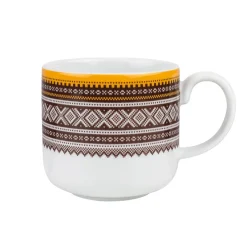 Marius Krus 2pk Brun<PORSGRUNDS PORSELÆNSFABRIK New