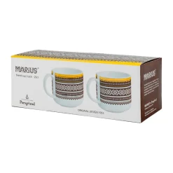 Marius Krus 2pk Brun<PORSGRUNDS PORSELÆNSFABRIK New