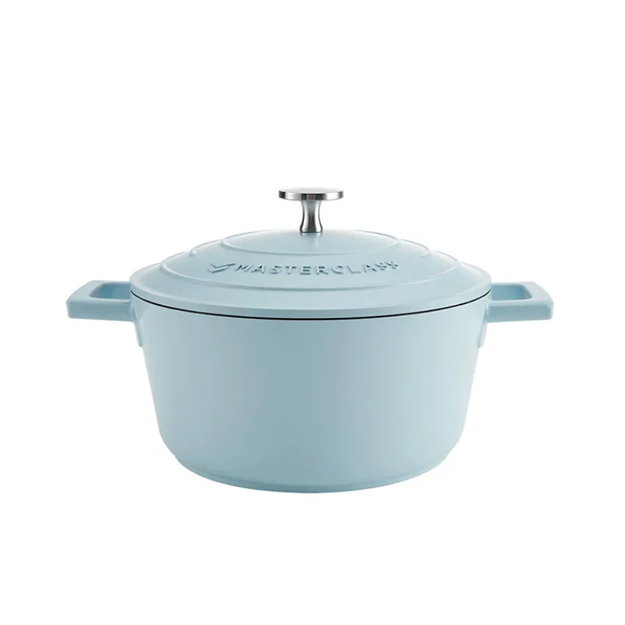 Masterclass Cast Aluminium Gryte 2,4L Himmelblå<Lifetime Brands Europe ltd New