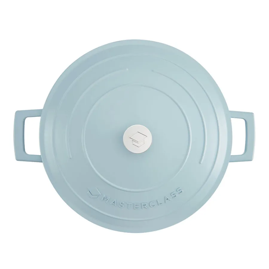 Masterclass Cast Aluminium Gryte 2,4L Himmelblå<Lifetime Brands Europe ltd New