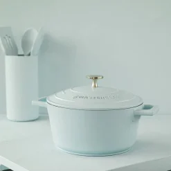 Masterclass Cast Aluminium Gryte 2,4L Himmelblå<Lifetime Brands Europe ltd New