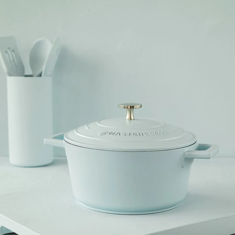 Masterclass Cast Aluminium Gryte 2,4L Himmelblå<Lifetime Brands Europe ltd New
