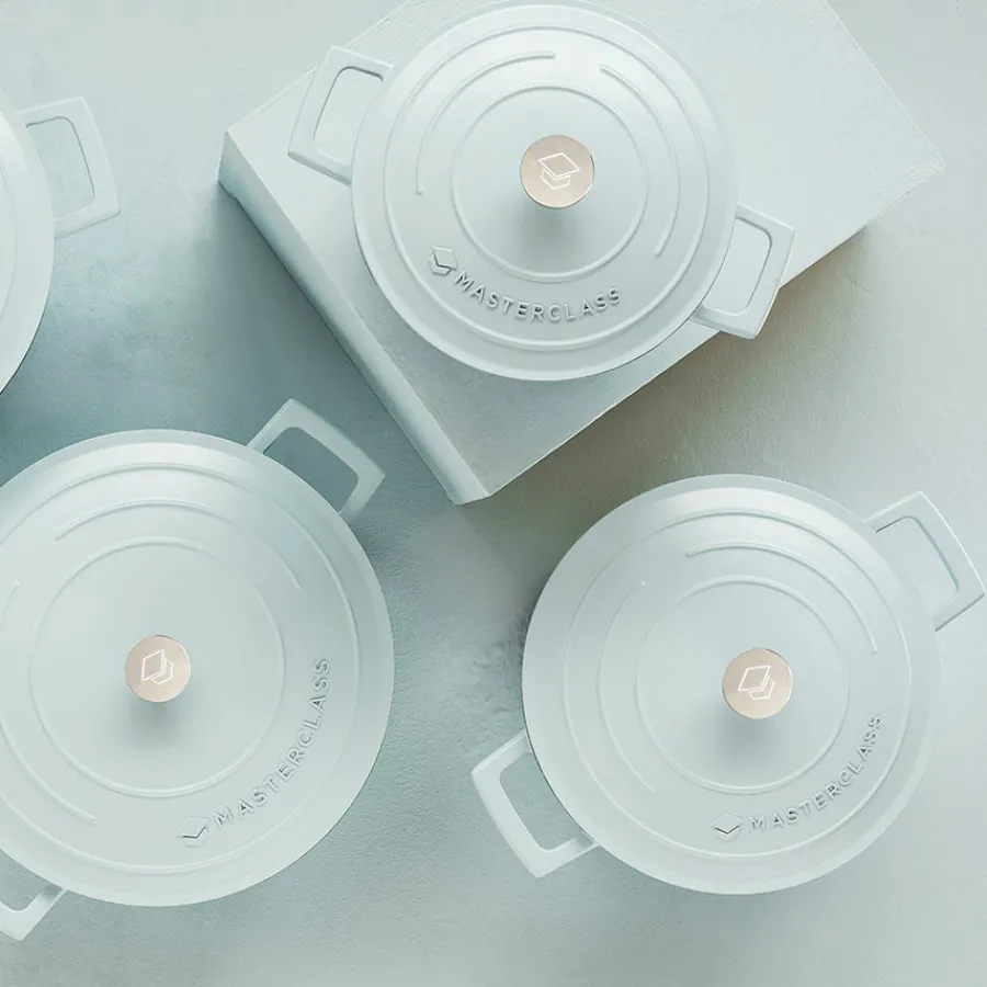 Masterclass Cast Aluminium Gryte 4L Himmelblå<Lifetime Brands Europe ltd Online