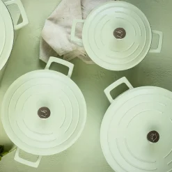 Masterclass Cast Aluminium Gryte 2,5L Mintgrønn<Lifetime Brands Europe ltd Outlet