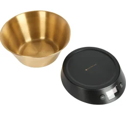 Masterclass Kjøkkenvekt 5kg Sort & Gull<Lifetime Brands Europe ltd Clearance