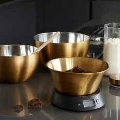 Masterclass Kjøkkenvekt 5kg Sort & Gull<Lifetime Brands Europe ltd Clearance