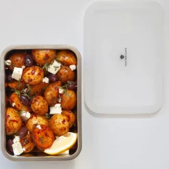 Masterclass Oppbevaringsboks 1,3L Rustfritt Stål<Lifetime Brands Europe ltd New