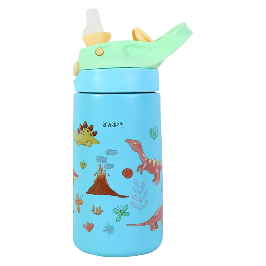 Play Drikkeflaske Stål 400ml Blå<MINIS New