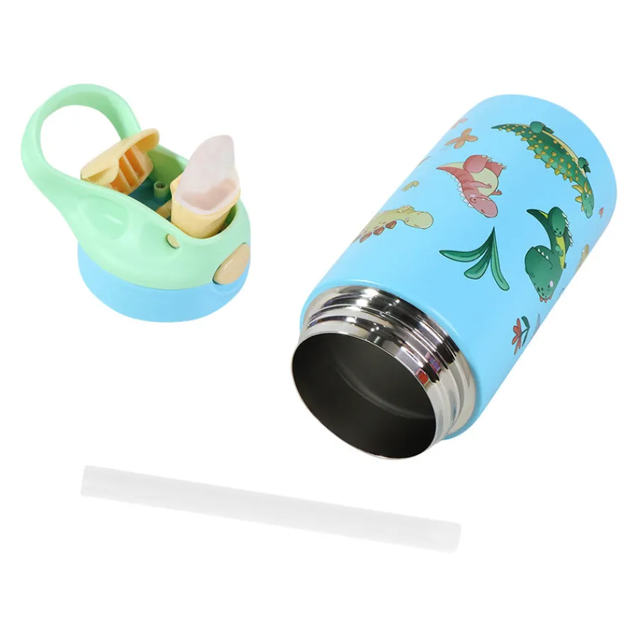 Play Drikkeflaske Stål 400ml Blå<MINIS New