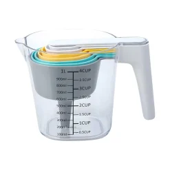 Målebegersett m/Trakt 9 Deler<CHRISTIANIA 1739