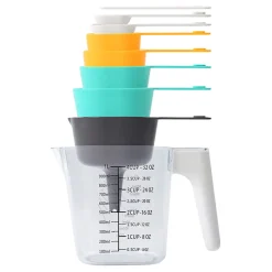 Målebegersett m/Trakt 9 Deler<CHRISTIANIA 1739