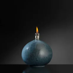 Nordic Living Oljelampe 11,5 x 10cm Blå<PORSGRUNDS PORSELÆNSFABRIK Best