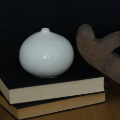 Nordic Living Vase 11,5x10cm Hvit<PORSGRUNDS PORSELÆNSFABRIK Discount