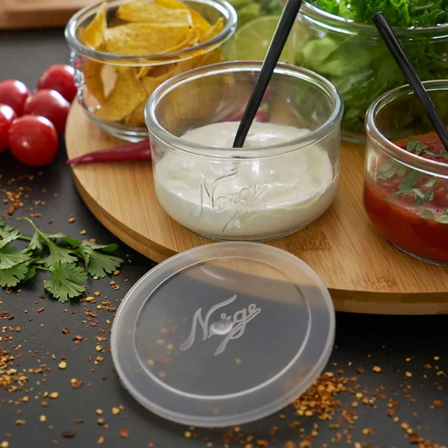 Norgesglass med Plastlokk 370ml<NORGESGLASSET Sale