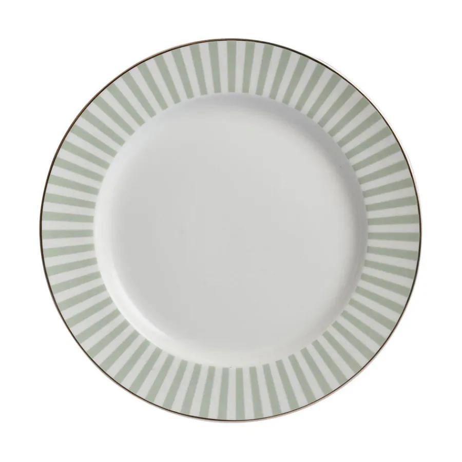 Abby Asjett 21cm Grønn m/Gullkant<NOVA Online