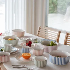 Abby Skål 12cm Rosa m/Gullkant<NOVA Discount