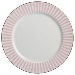 Abby Tallerken 26cm Rosa m/Gullkant<NOVA Best