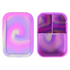 Dynamic Matboks 1200ml Silikon 3 Rom Rosa Batikk<NOVA